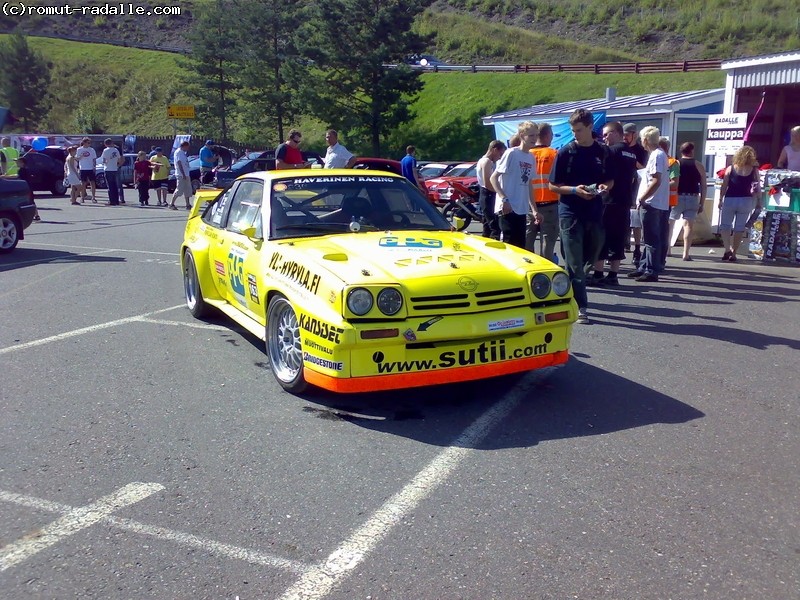 Sutii Keltainen Opel Manta, Haverinen Racing