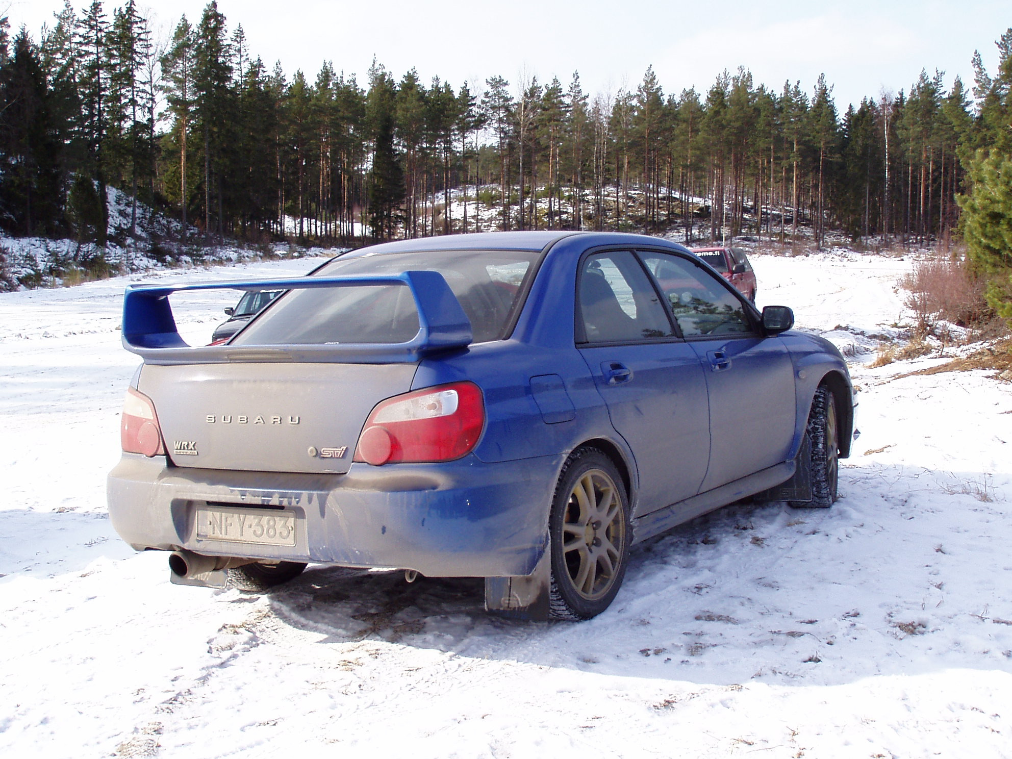 X-Treme talviajot 12.3.2005, Subaru