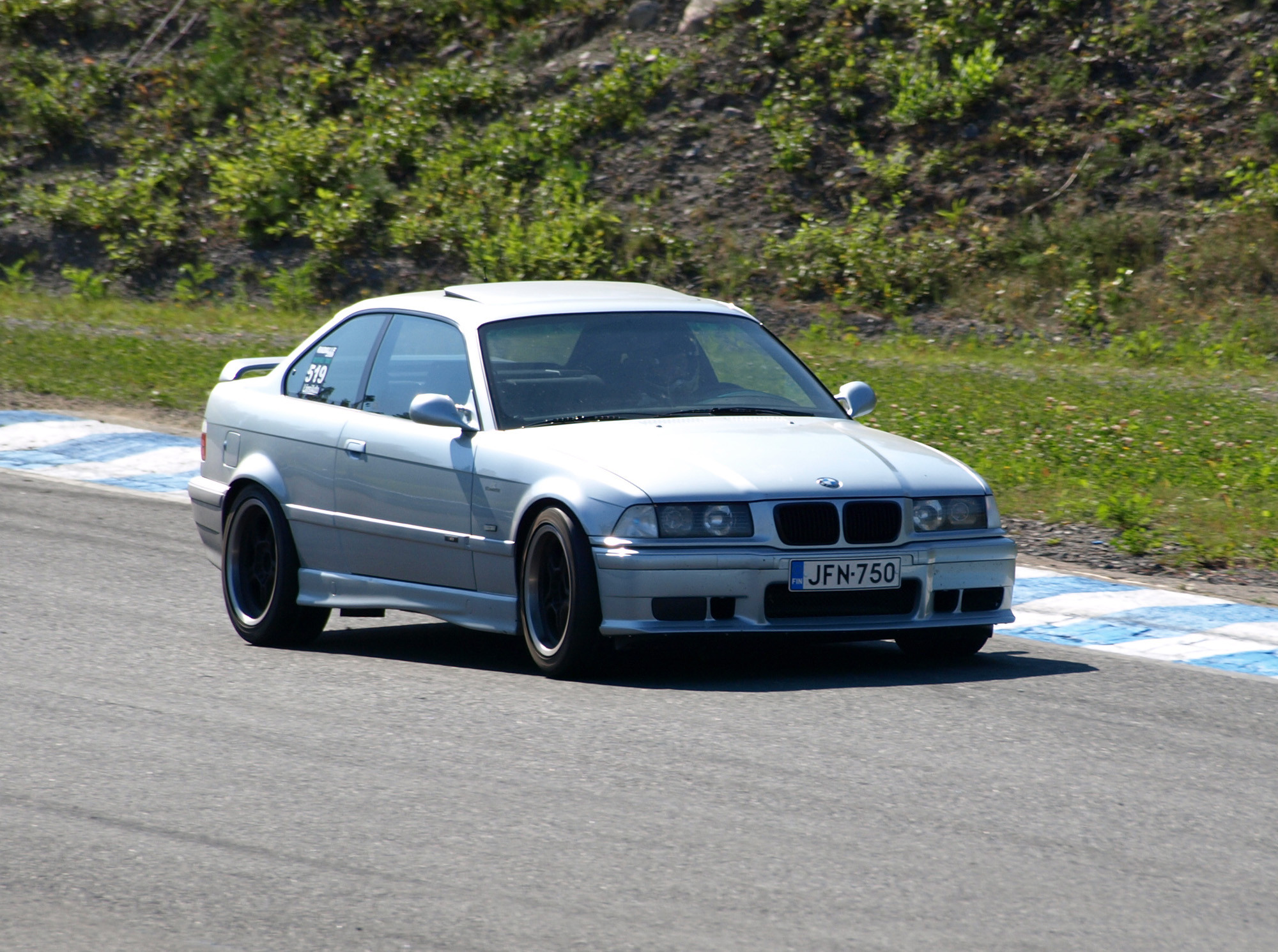 Radalle.com Ahvenisto 11.8.2007, BMW E36 Coupe M3 1993