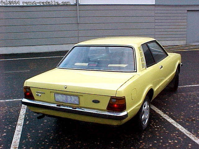 Ford Taunus 1.6, keltainen