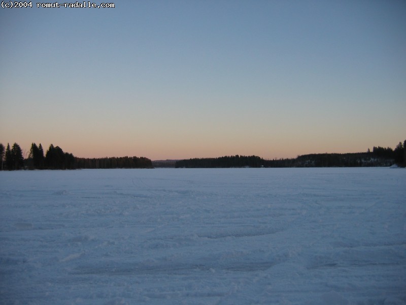 mökkimaisemaa