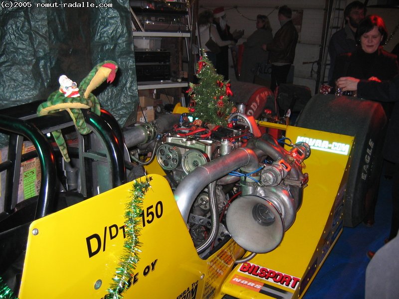 jouluinen dragster