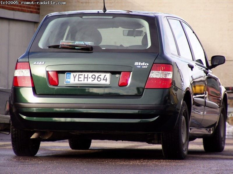 Fiat Stilo 1.6 2002, Verde Loden Green, 25.3.2005