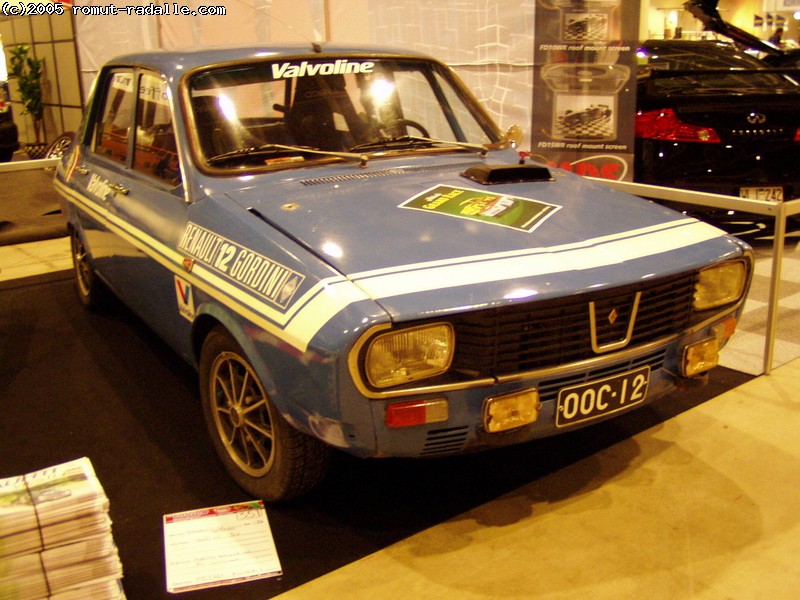 Sininen Renault 12 Gordini