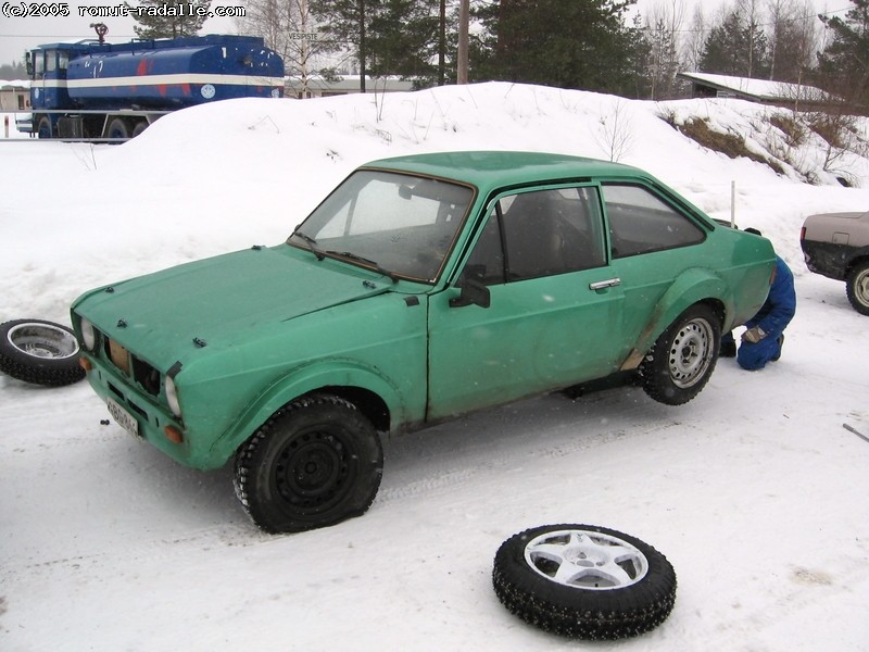 Ford Escort MKII Välikoppa Vihreä