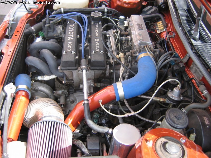 Toyota 4AGE turbo etuveto