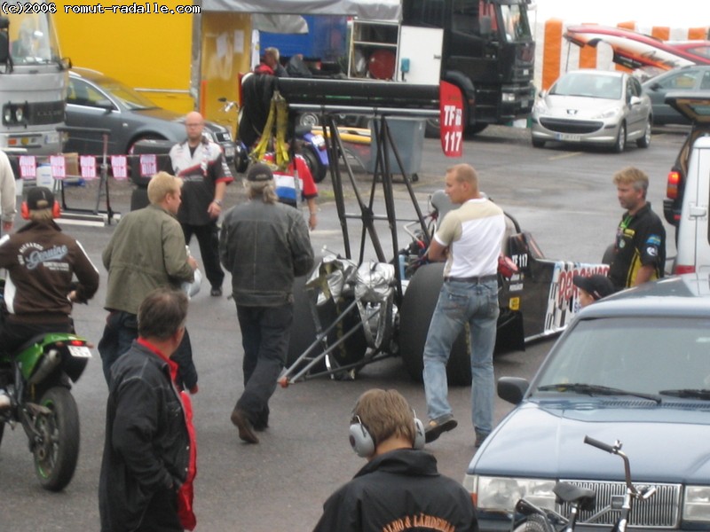 Johan Persåkers Top Fuel Dragster TF 117