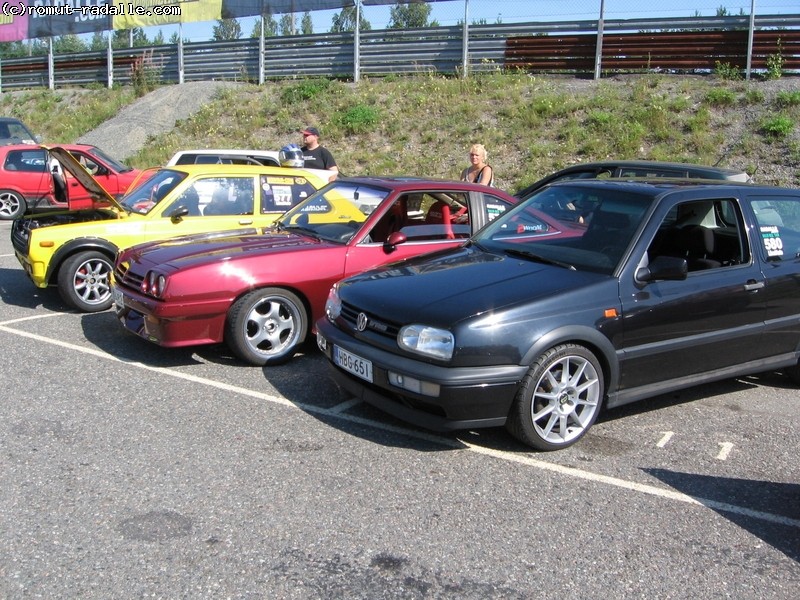 Volkswagen Golf VR6, Opel Manta & Toyota Starlet