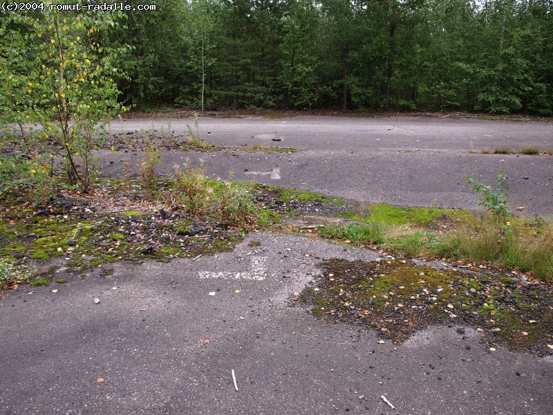 Lähtöruudukkoa moottoriradalla