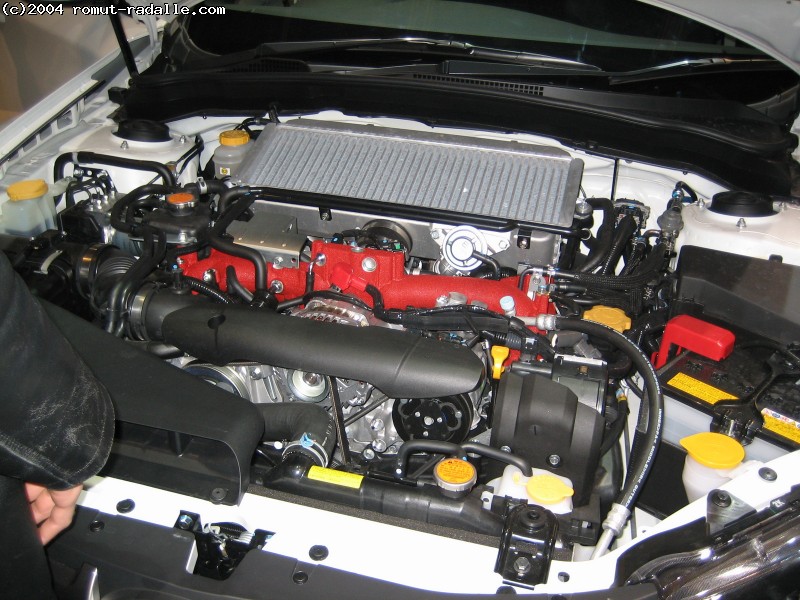 Subaru Impreza WRX Sti moottori