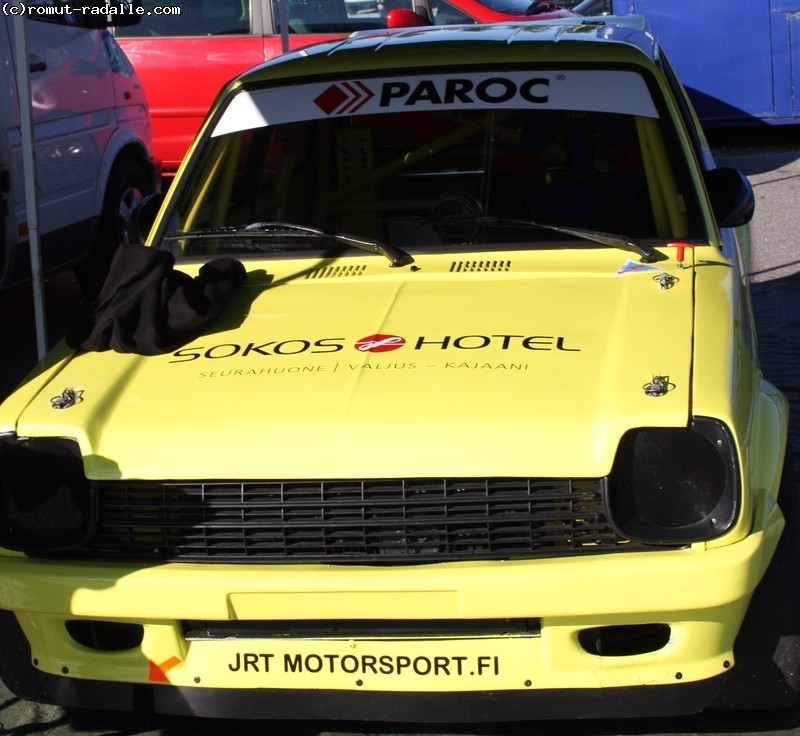 JRT Motorsport Keltainen Toyota Starlet