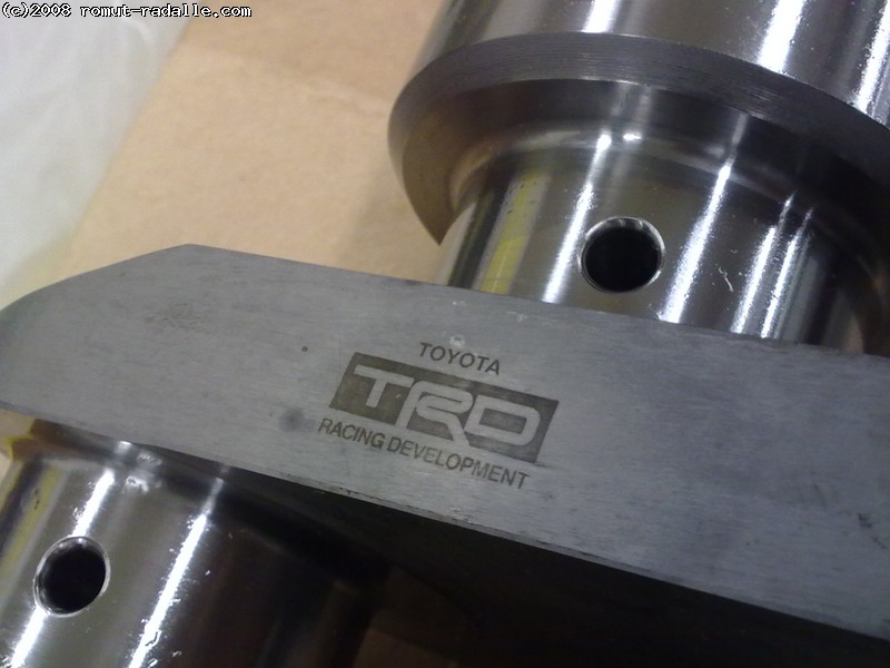 TRD Billet Crankshaft, Formula Atlantic Crankshaft 4AGE. Kampiakseli.