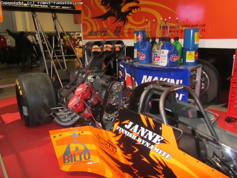 Janne "Finnish Dynamite" Ahosen Dragster