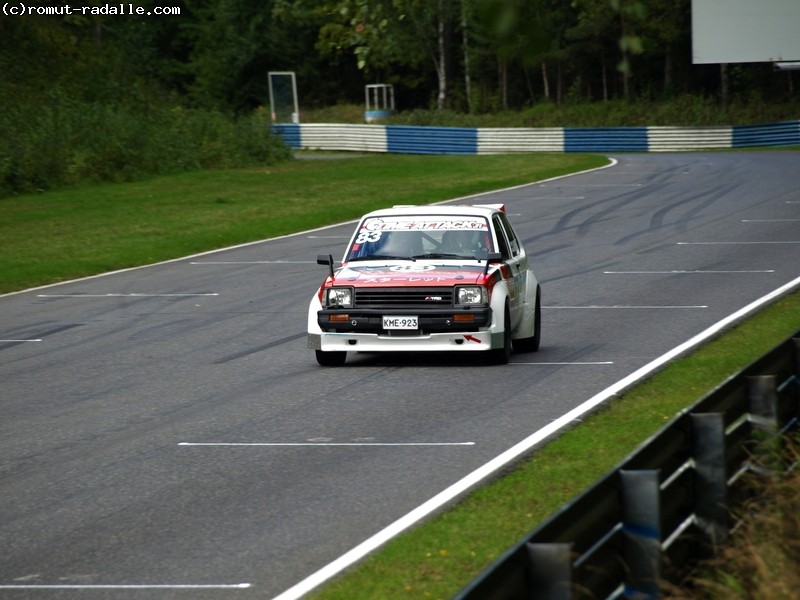 Luisun Toyota Starlet TRD värit, Timeattack-kilpa-auto