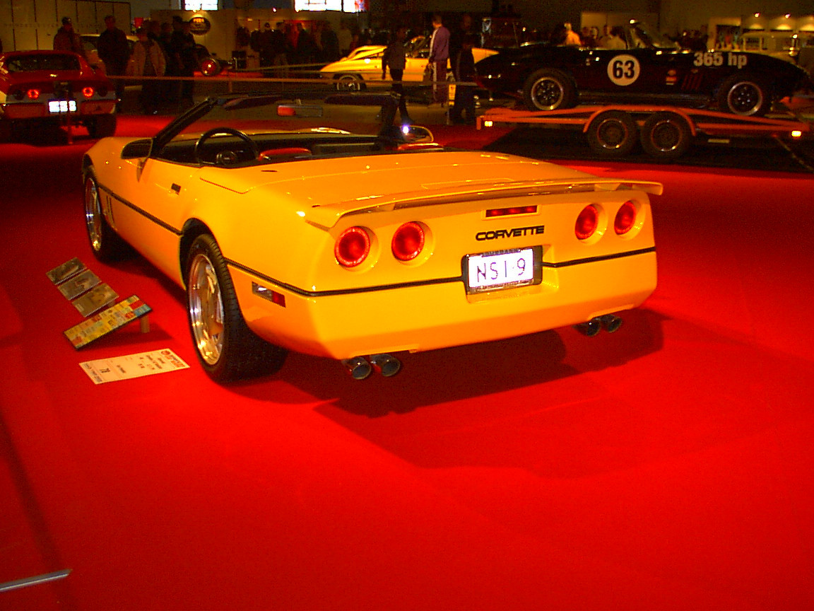 American Car Show 2002 (ACS02), Keltainen avo-Corvette