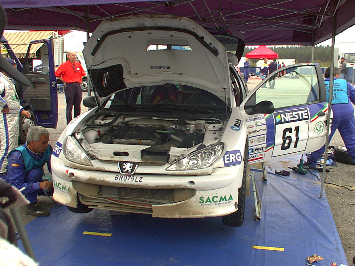 Neste Rally 2001, Peugeot
