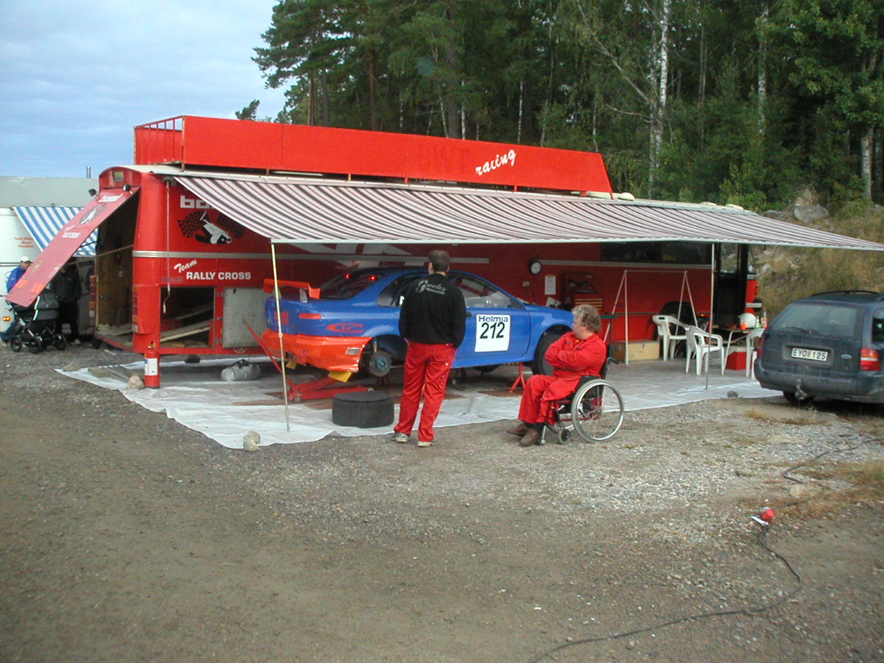 SM Rally Cross Ruotsissa 30.8.2003