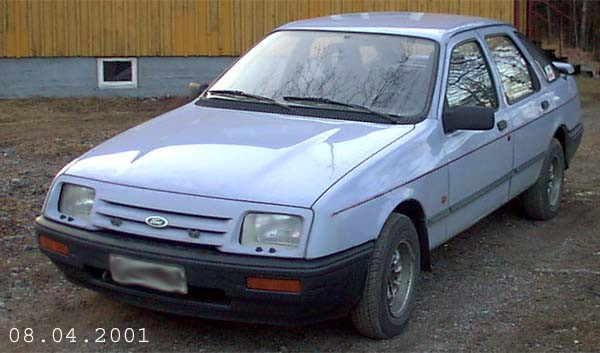 Ford Sierra 1.3 Turbo (Vaalean sininen), 1.3 Stockmann turbo