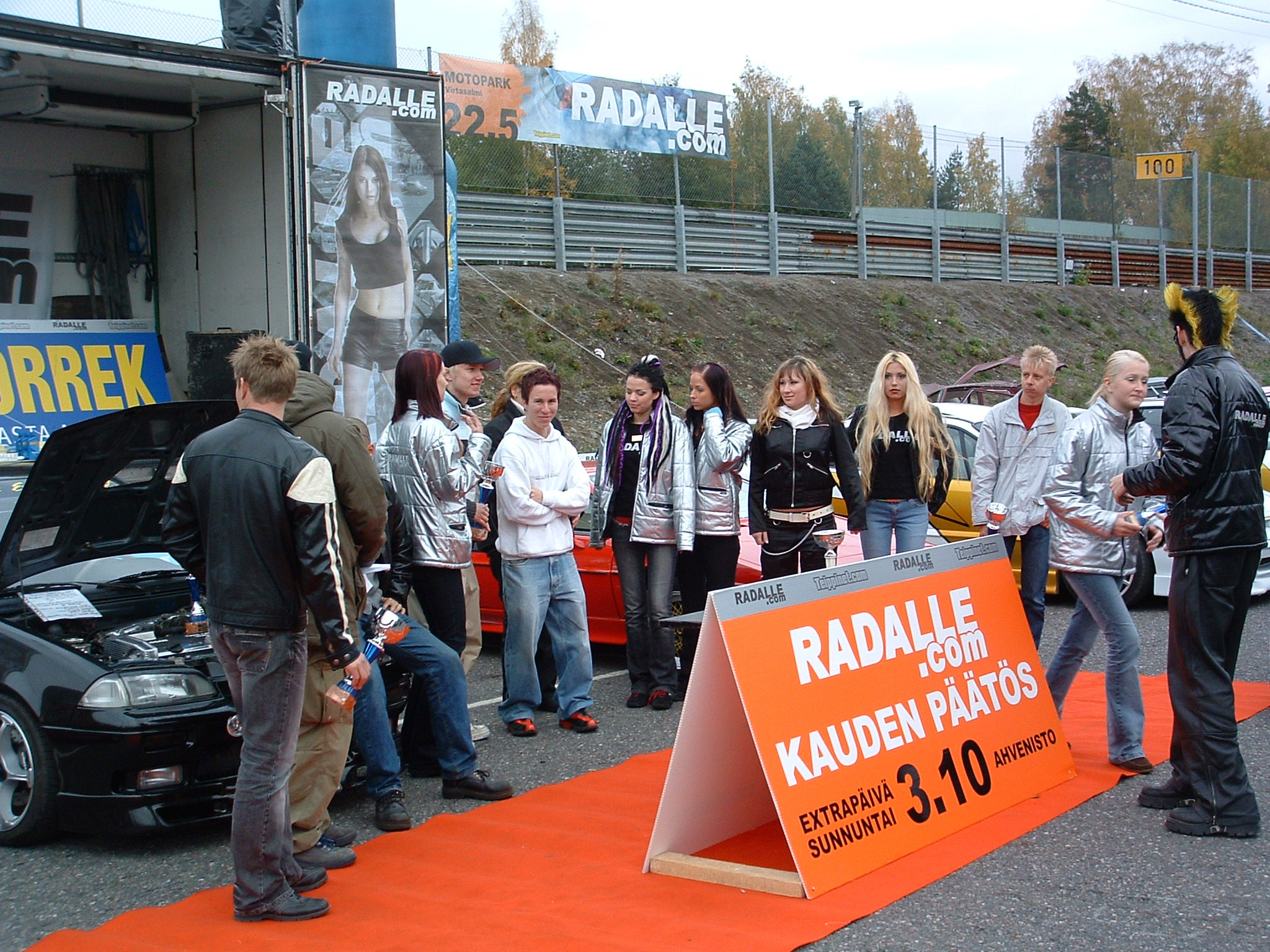 Radalle.com ratapÃ¤ivÃ¤ 3.10.2004