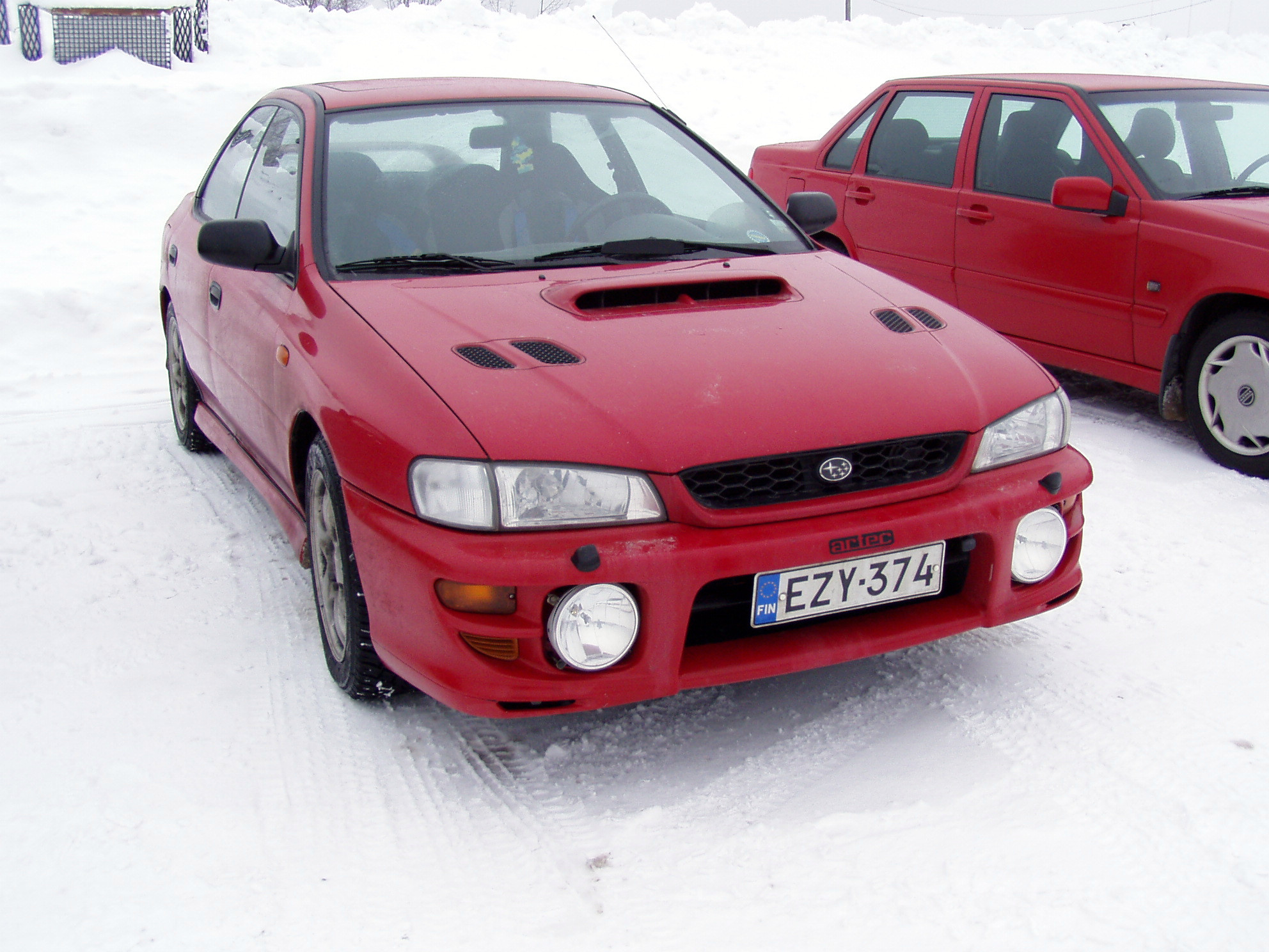 Radalle.com jÃ¤Ã¤ratapÃ¤ivÃ¤t 5.2.2005, HyvinkÃ¤Ã¤, Subaru