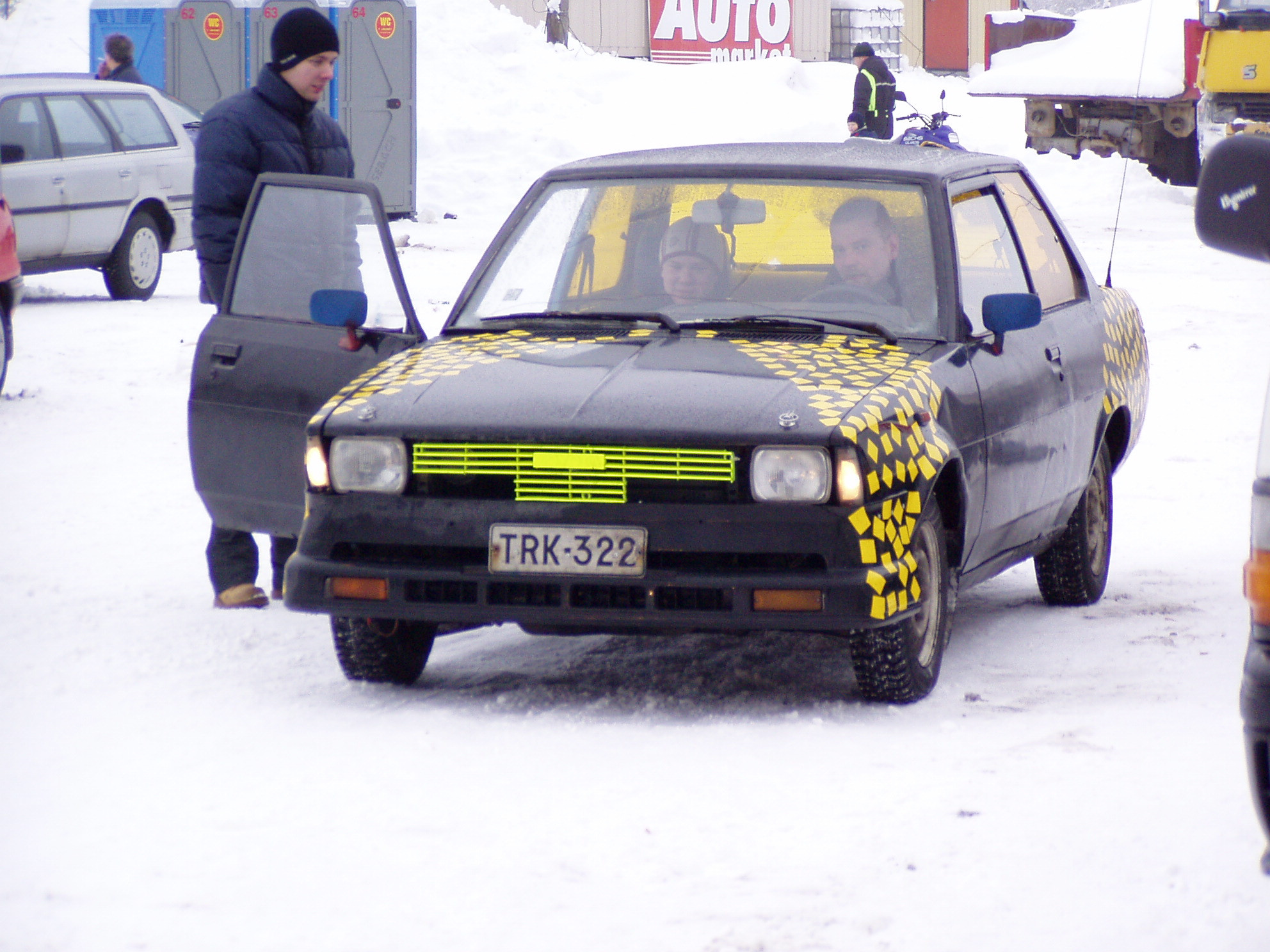 Radalle.com jÃ¤Ã¤ratapÃ¤ivÃ¤t 5.2.2005, HyvinkÃ¤Ã¤, DX-Corolla KE70