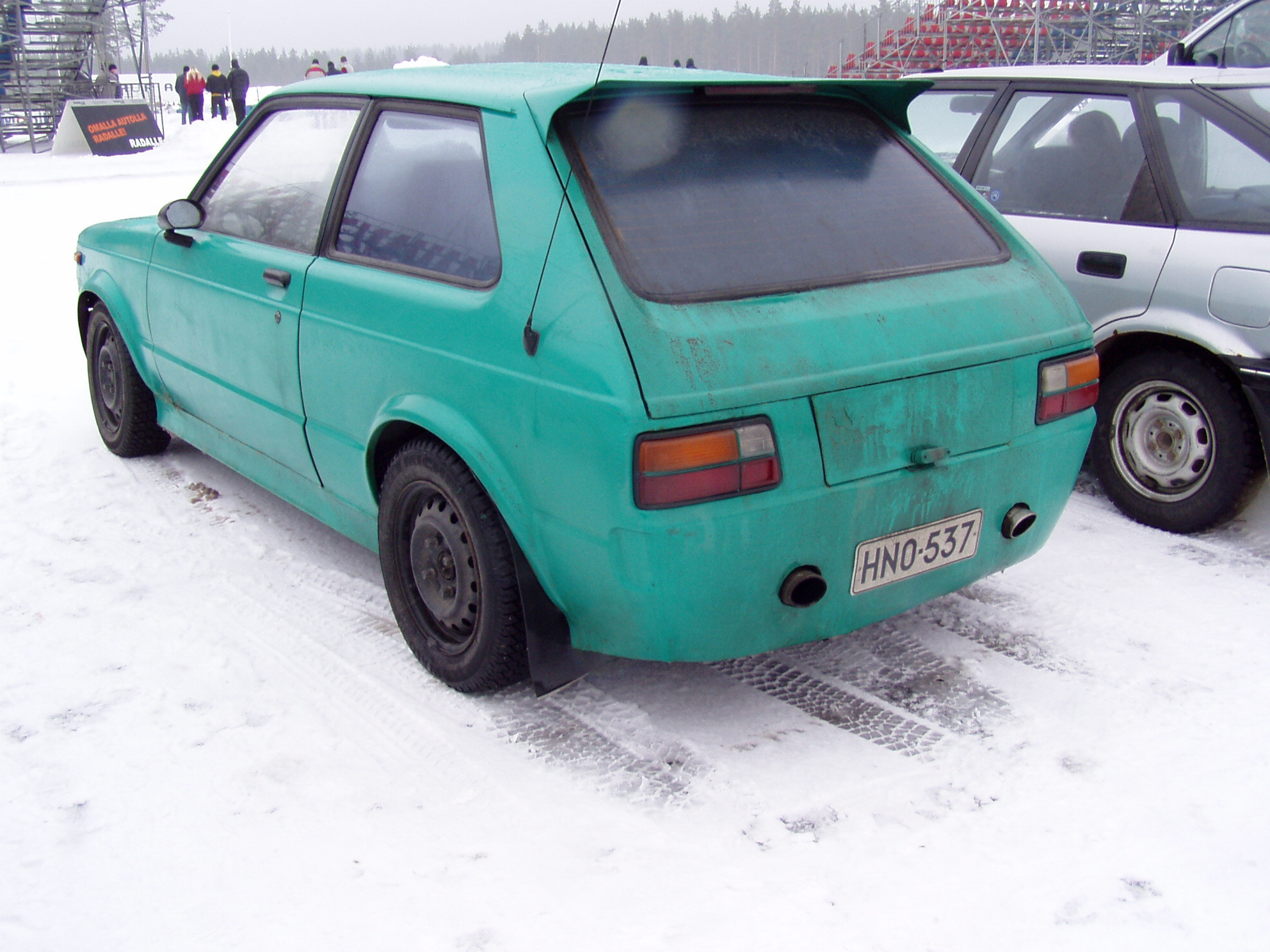 Radalle.com jÃ¤Ã¤ratapÃ¤ivÃ¤t 19.2.2005 Alastaro, Toyota Starlet