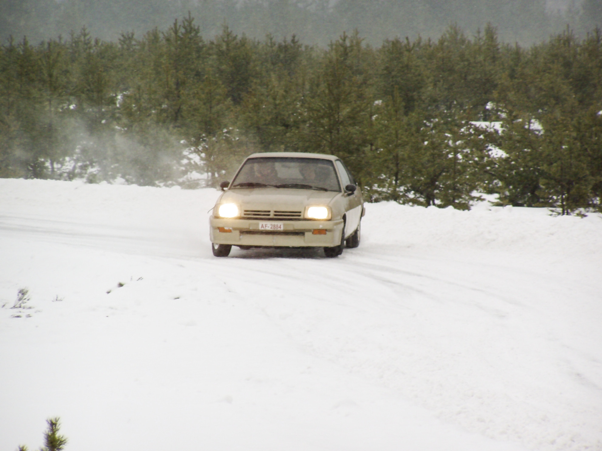 Radalle.com jÃ¤Ã¤ratapÃ¤ivÃ¤t 19.2.2005 Alastaro, Opel Manta