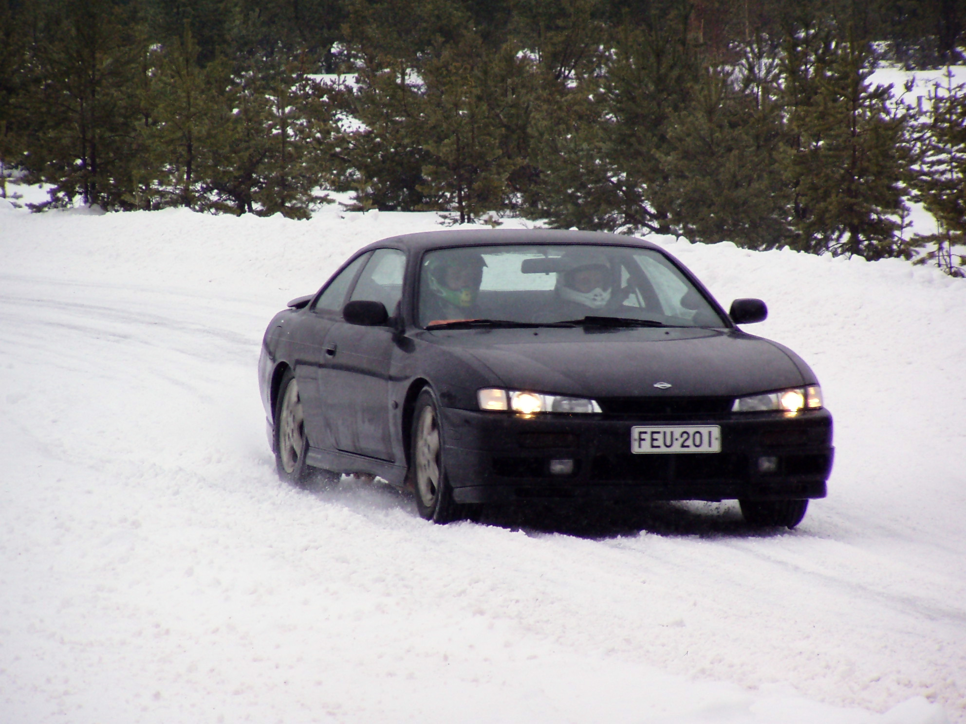 Radalle.com jÃ¤Ã¤ratapÃ¤ivÃ¤t 19.2.2005 Alastaro, Nissan