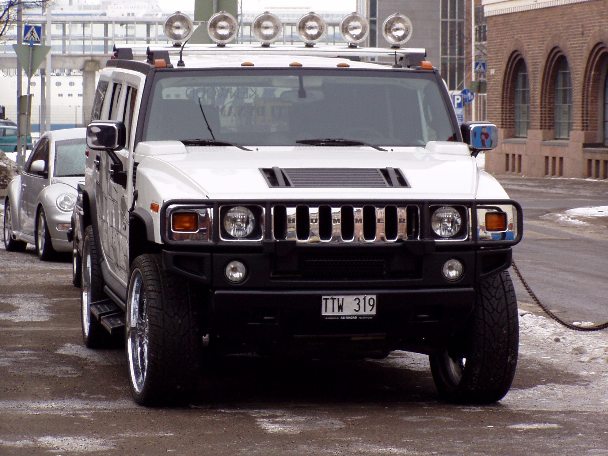 Eurocar Show 2005, Hummer H2, valkoinen