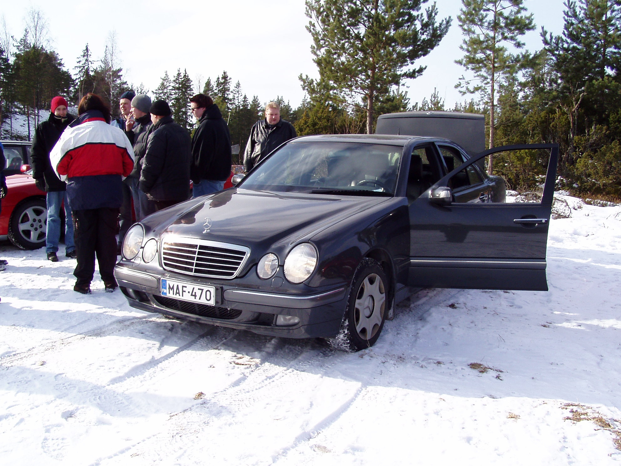 X-Treme talviajot 12.3.2005, Mercedes