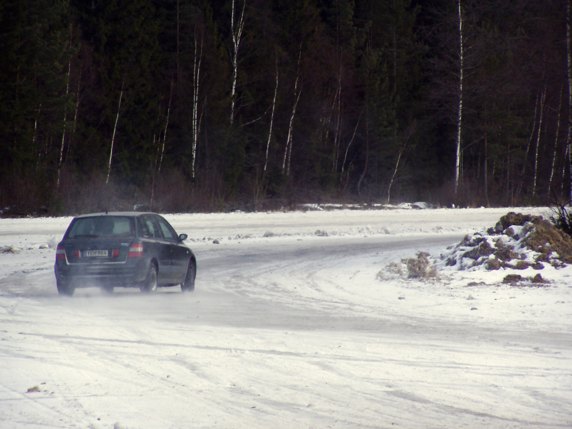 X-Treme talviajot 12.3.2005, Fiat Stilo jÃ¤Ã¤llÃ¤