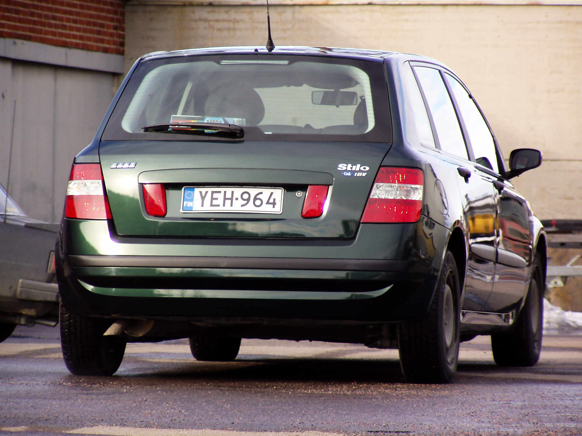 Fiat Stilo 1.6 Active 2002, Fiat Stilo 1.6 2002, Verde Loden Green, 25.3.2005