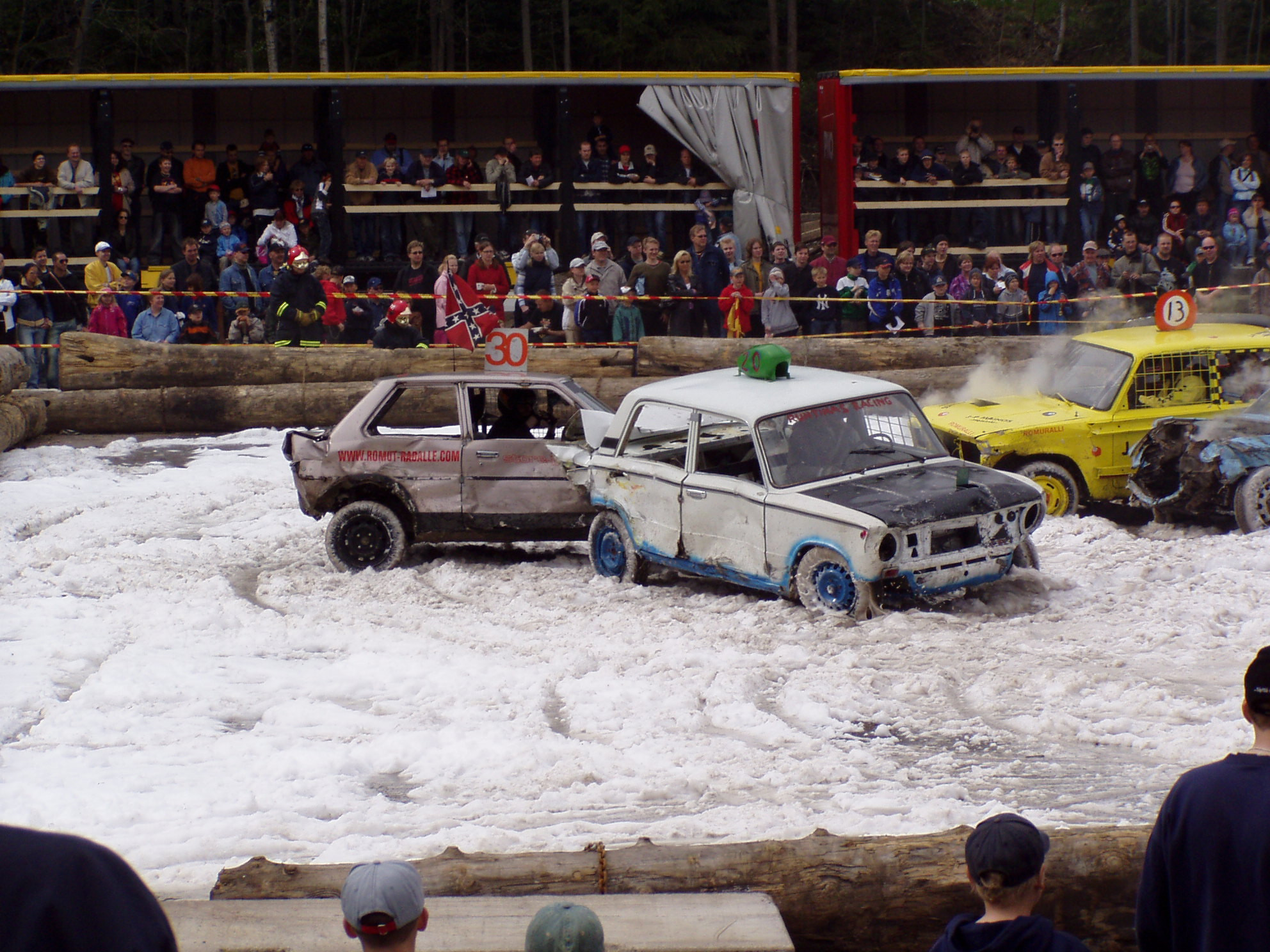 Romuralli Keravalla 15.5.2005, Lada vs Corolla