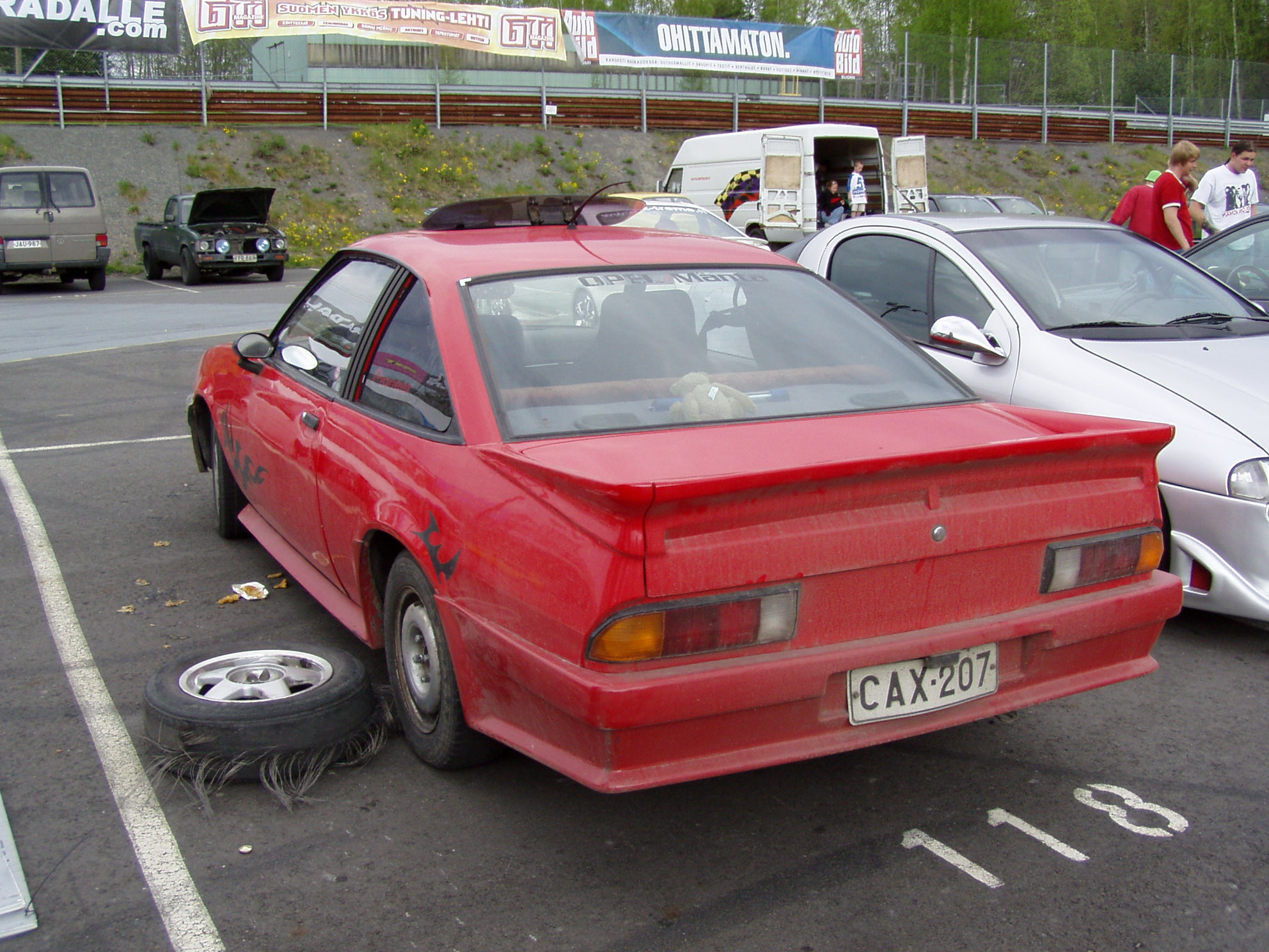 Radalle.com 22.5.2005 Ahvenisto, Opel Manta