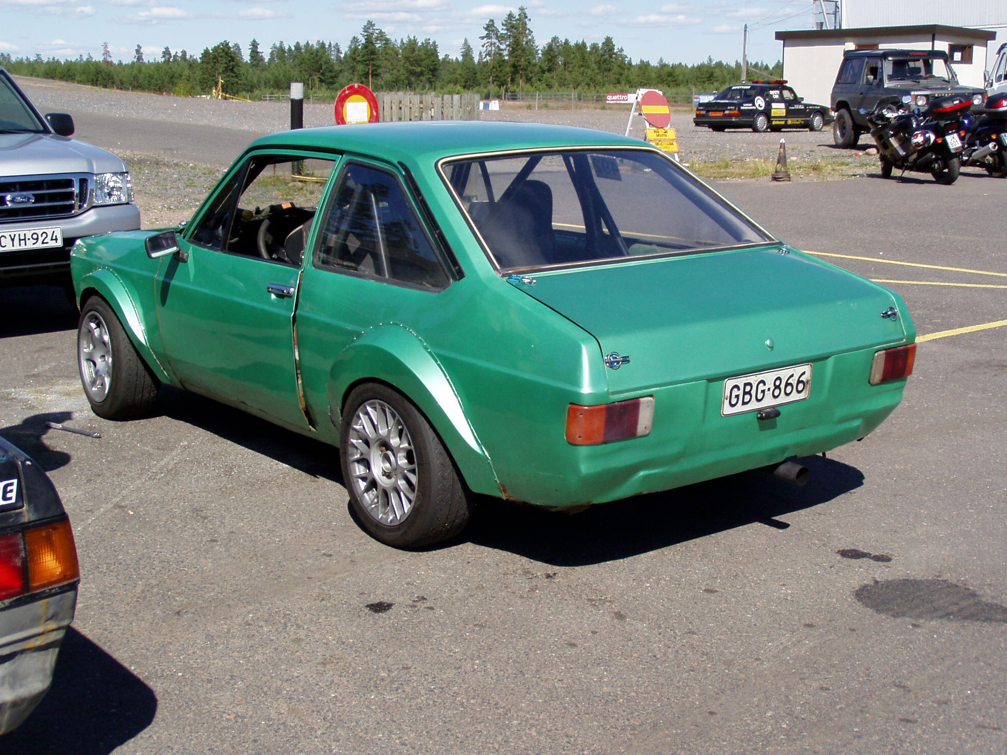 X-treme Drift Challenge #2  31.7.2005, VihreÃ¤ vÃ¤likoppa-Escort MKII