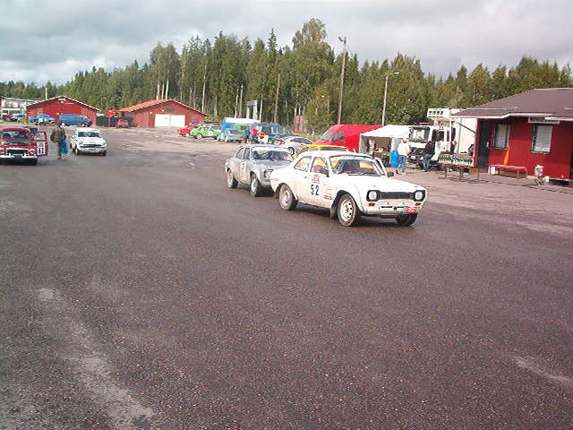 Defa-Sprint 14.8.2005 Vantaan vauhtipuisto, Ford Escort