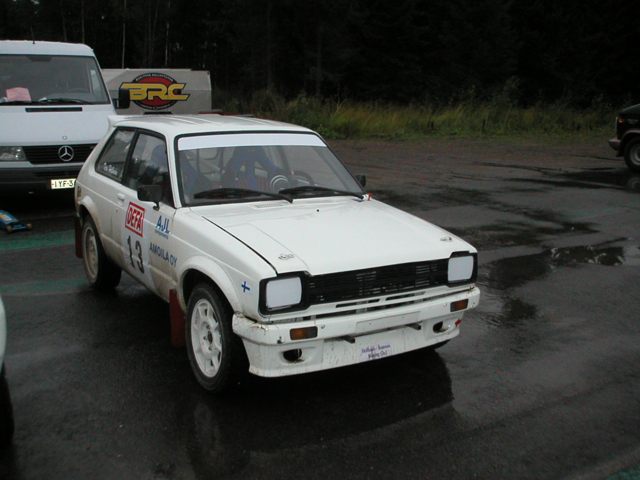 Defa-Sprint 14.8.2005 Vantaan vauhtipuisto, Toyota Starlet, KP60