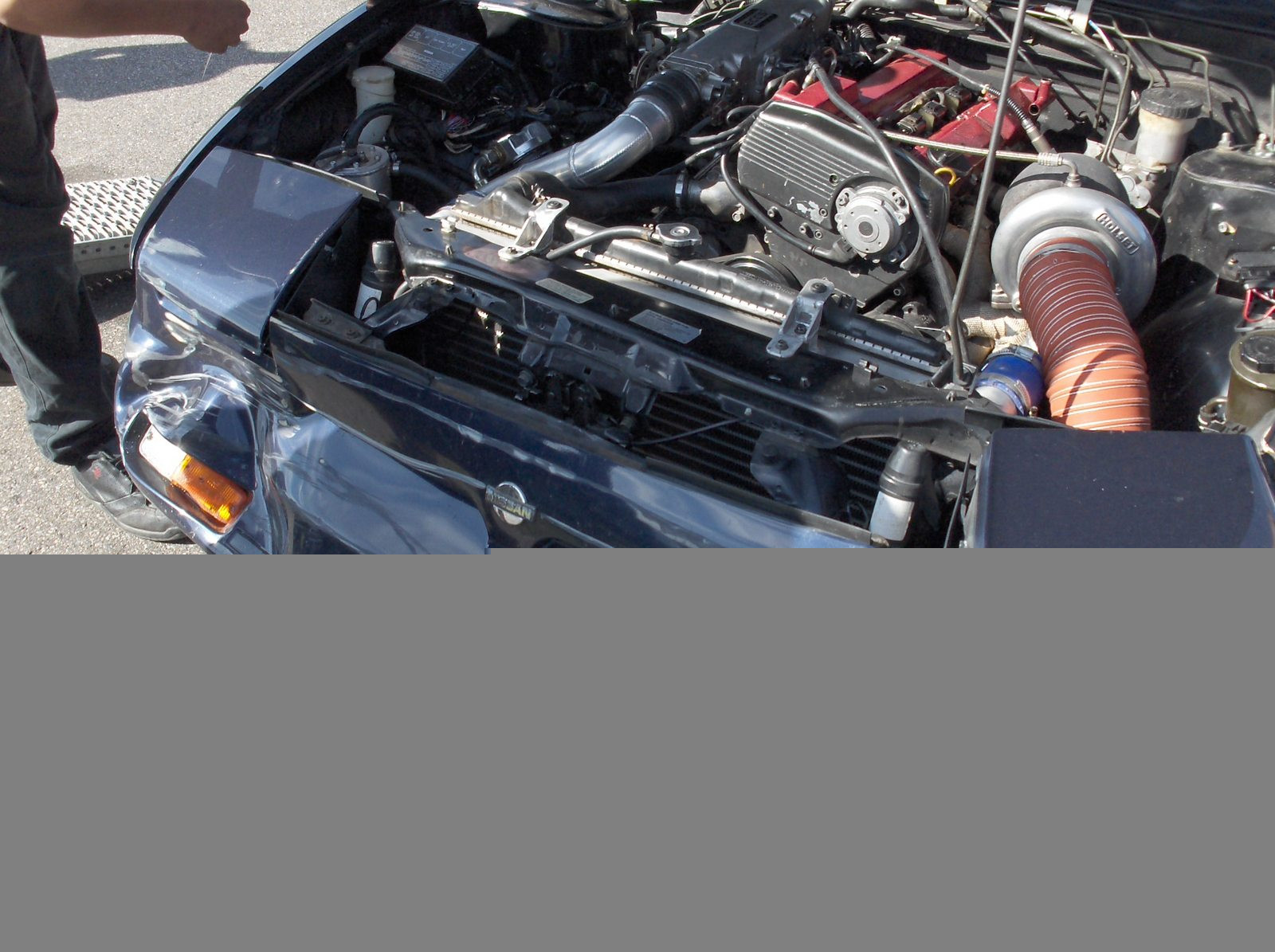 Radalle.com 20.8.2005 Kemora, Nissanin keula saanu hittiÃ¤