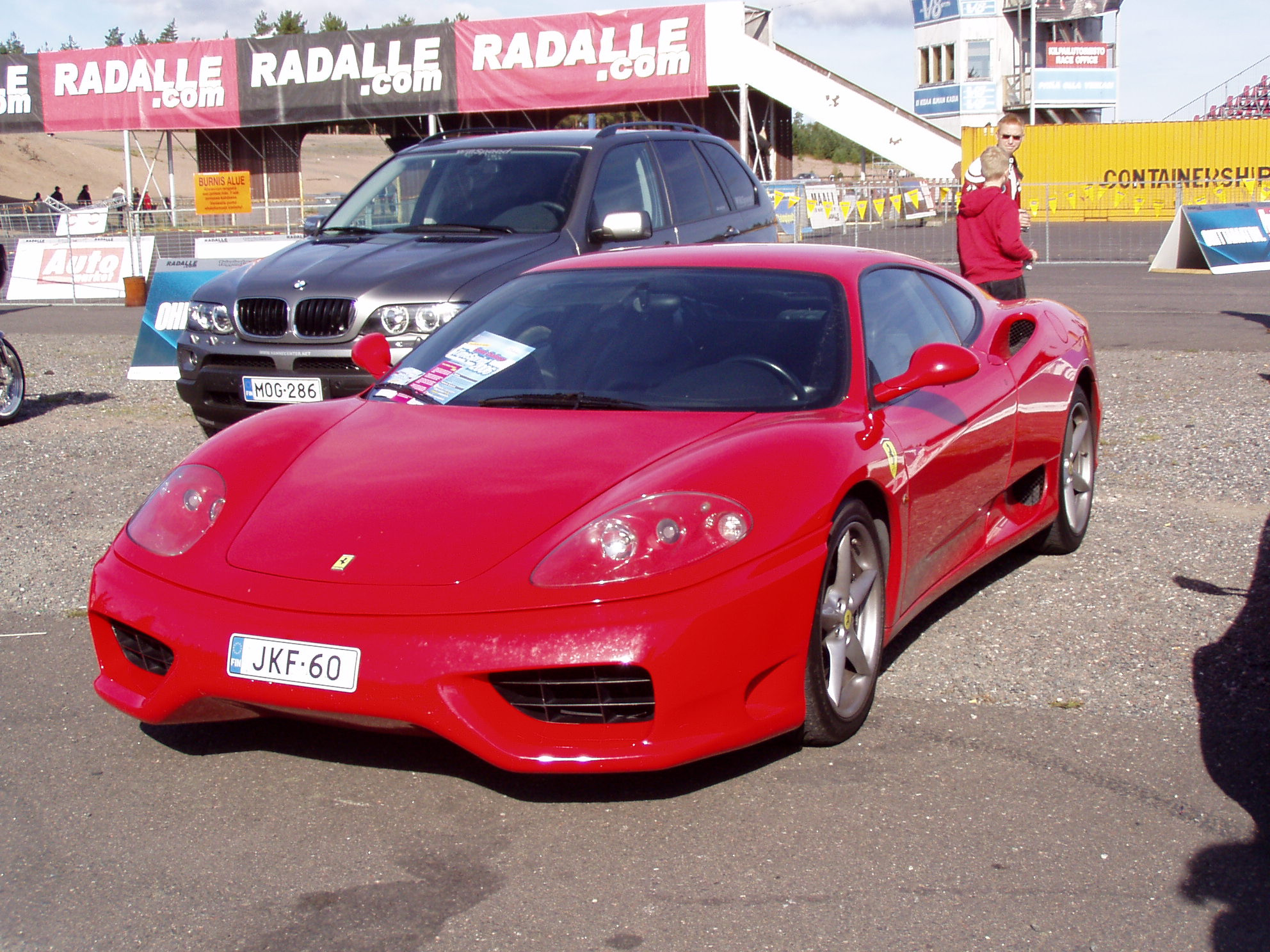 Radalle.com & Ferrari Challenge 11.9.2005 Alastaro, Punainen Ferrari 360