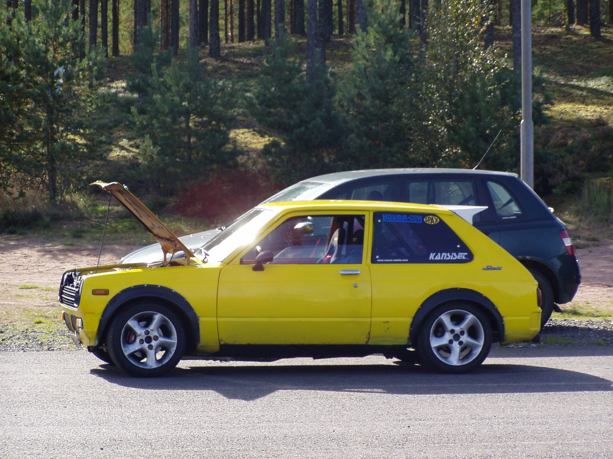 Radalle.com & Ferrari Challenge 11.9.2005 Alastaro, Keltainen Starlet KP60