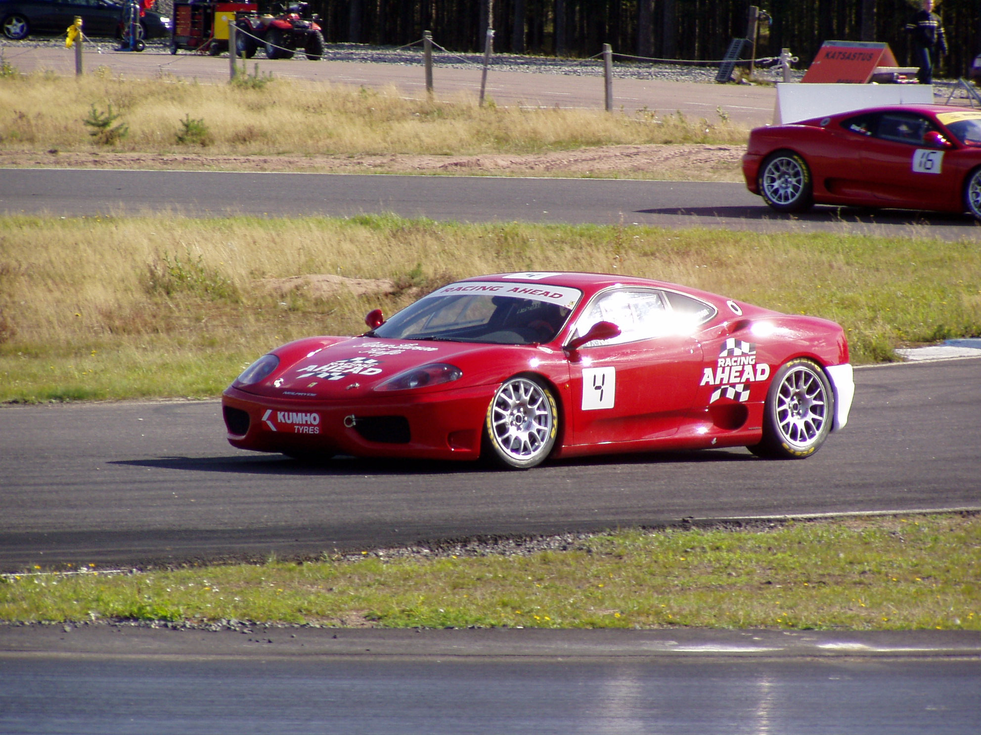 Radalle.com & Ferrari Challenge 11.9.2005 Alastaro, Punainen Ferrari