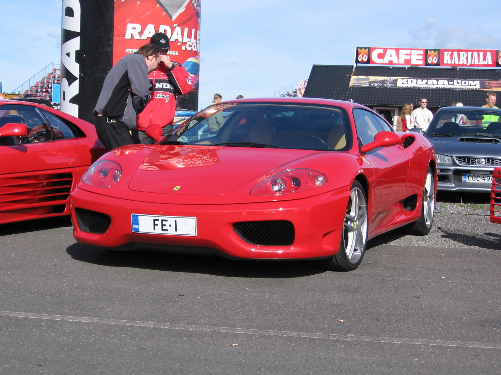 Radalle.com & Ferrari Challenge 11.9.2005 Alastaro, FE-1 Ferrari