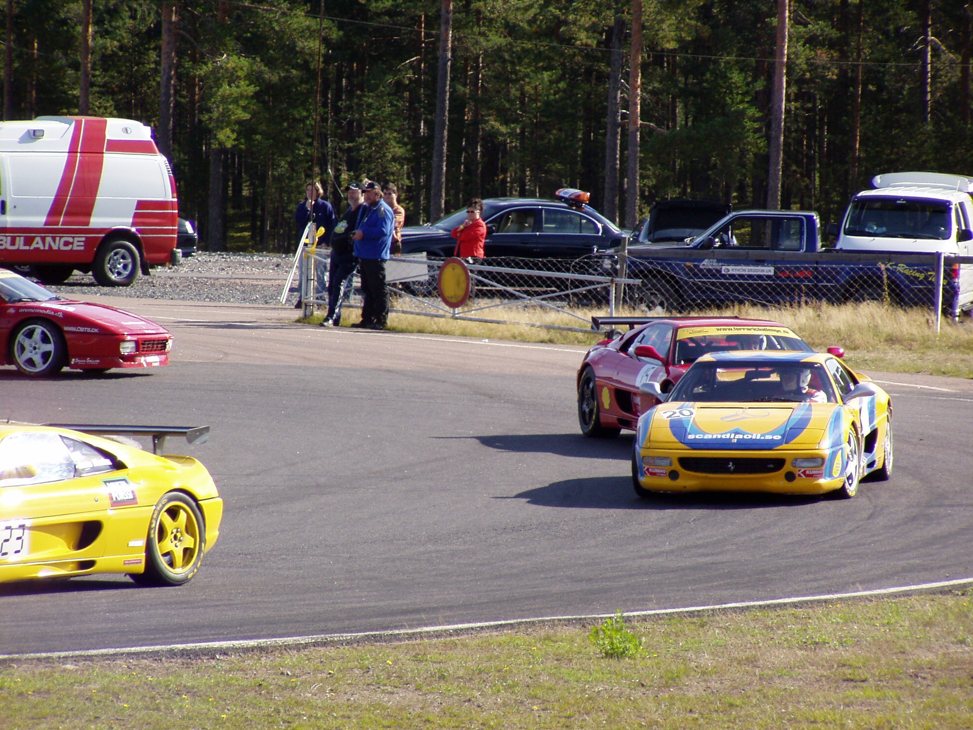 Radalle.com & Ferrari Challenge 11.9.2005 Alastaro, Ferrarit radalla