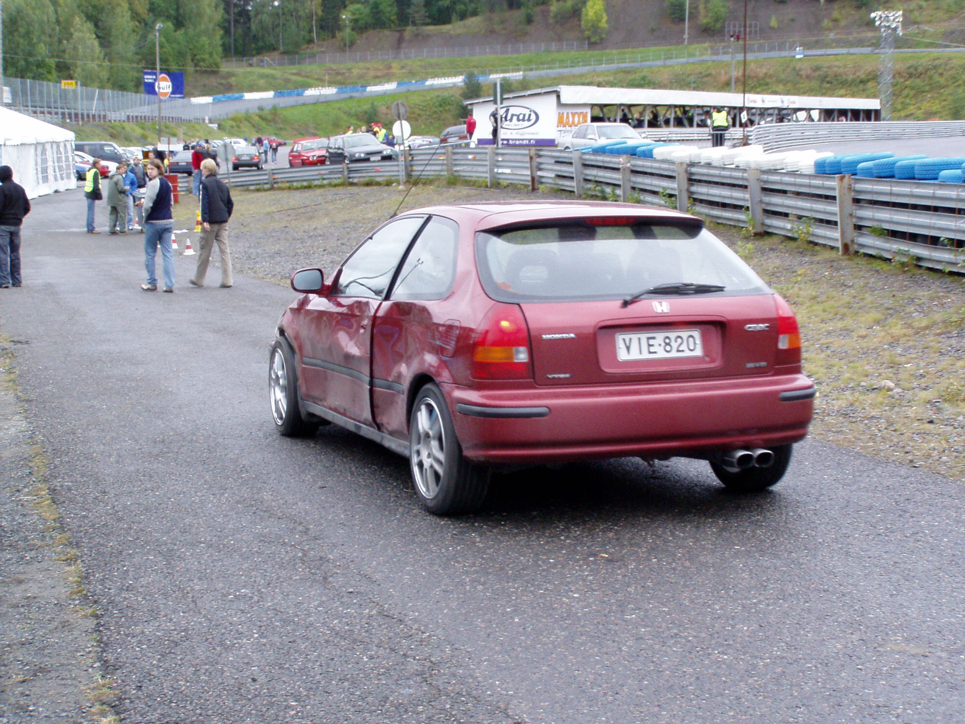 Sunday on racetrack 18.9.2005, Honda Civic 1.6VTI 1998 Kolaroitu