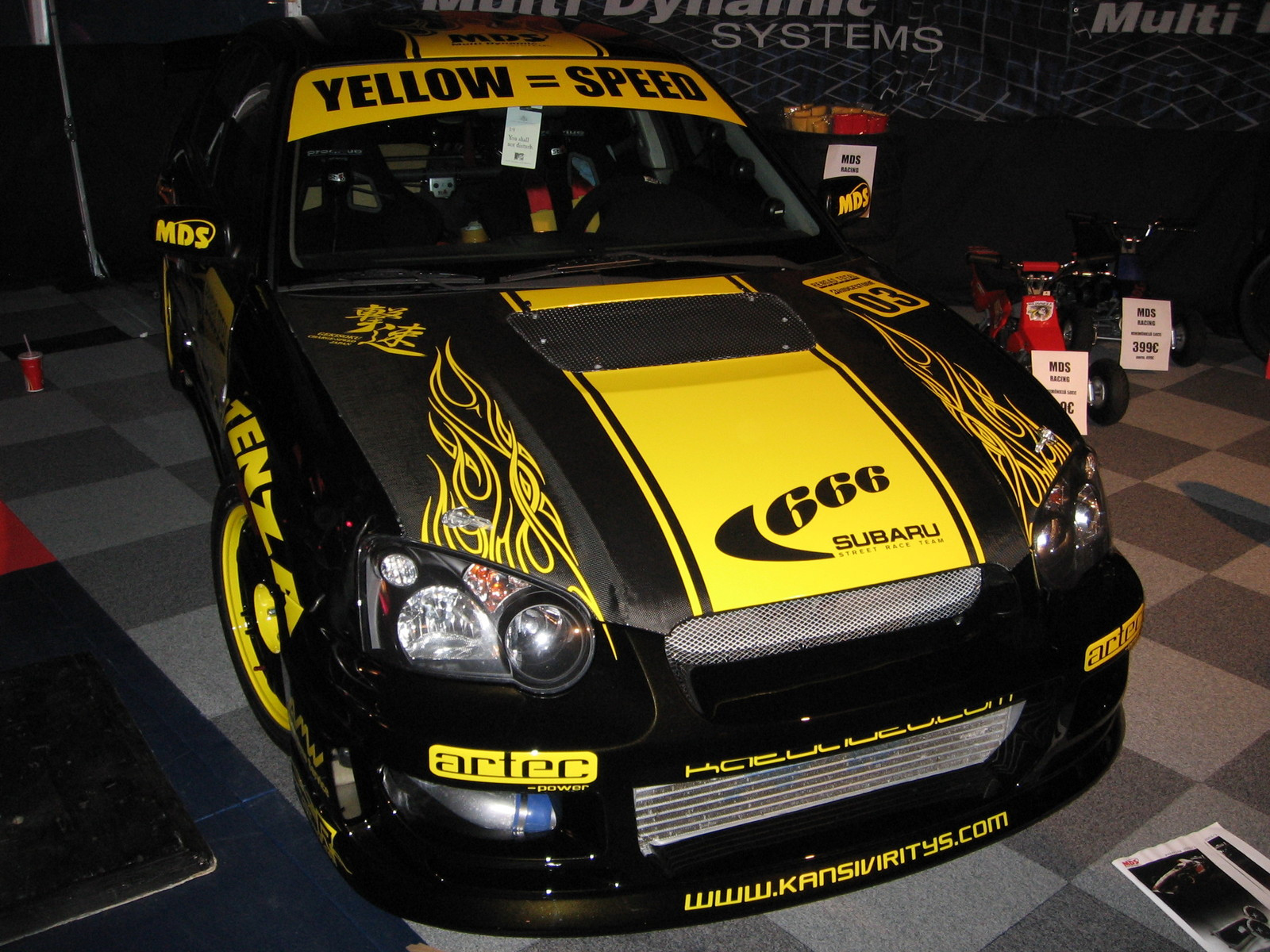 X-treme Car Show 9.10.2005, 666-Subaru Kansiviritys.com