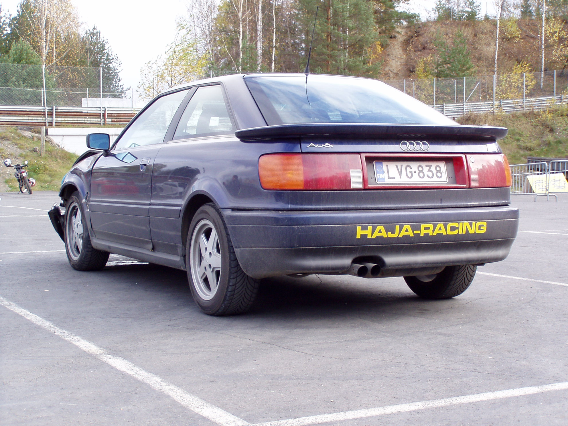 Radalle.com 15.10.2005 Ahvenisto, Audi RS2 Haja-racing