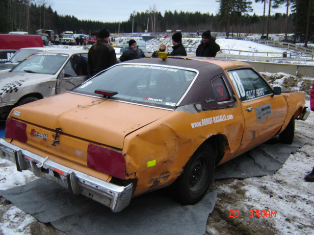 Rokkiralli 20.11.2005 Heinola, Romut radalle...