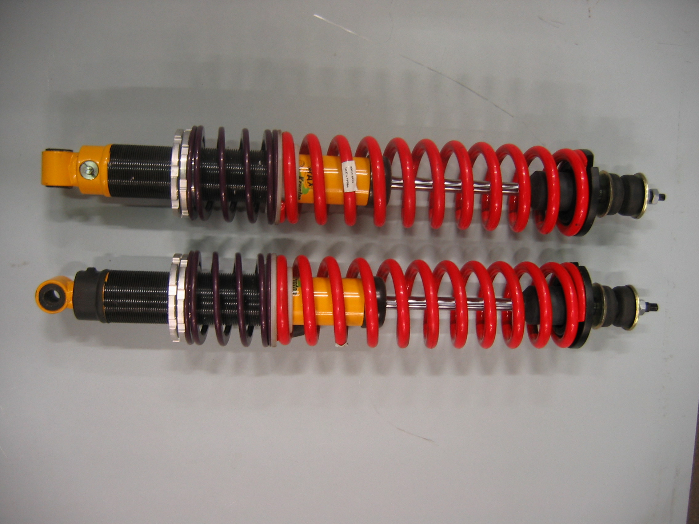 Toyota Corolla GT AE86 Turbo projekti, Spax takatolpat 