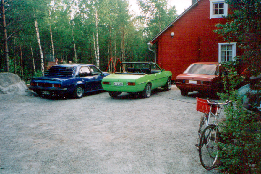 Ascona B, 3x Opel Ascona B
