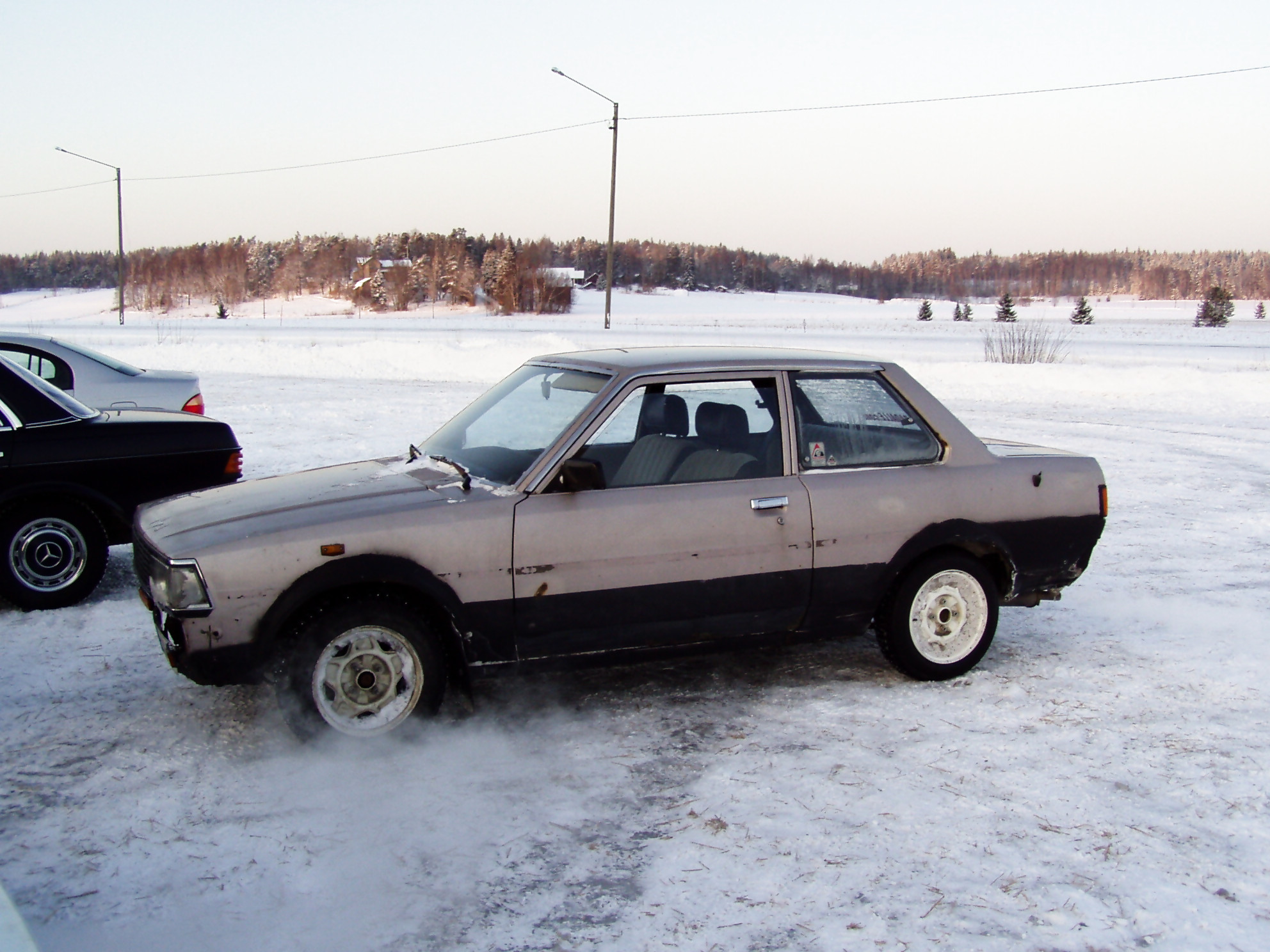 Talviajelut 4.2.2006, Toyota Corolla DX KE70